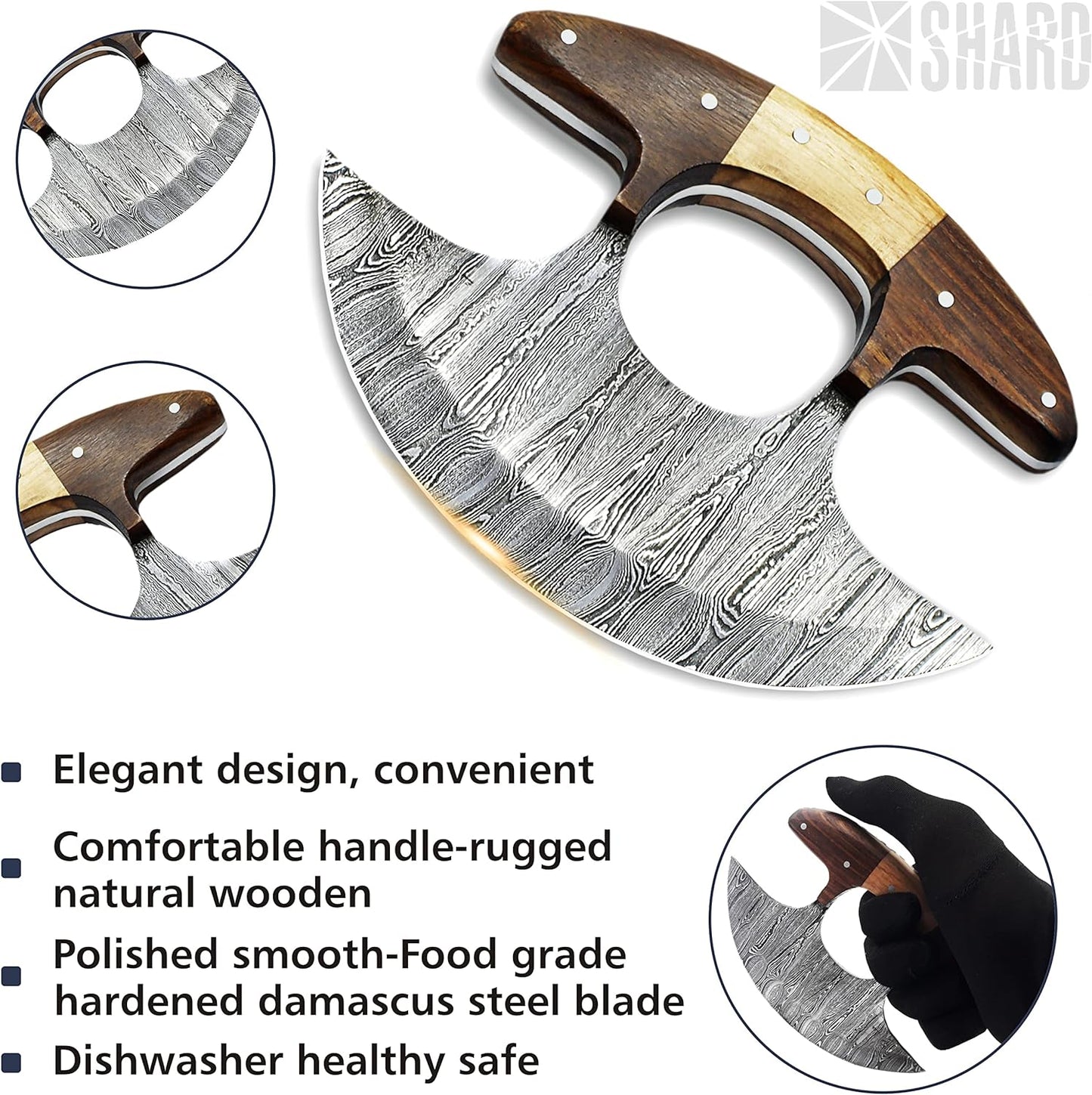 Custom forged Damascus steel handmade Hunting Ulu Knife Personalized Camping tool Groomsman Gift, Gifts For Men, Gift for dad, Outdoor Gift for Husband