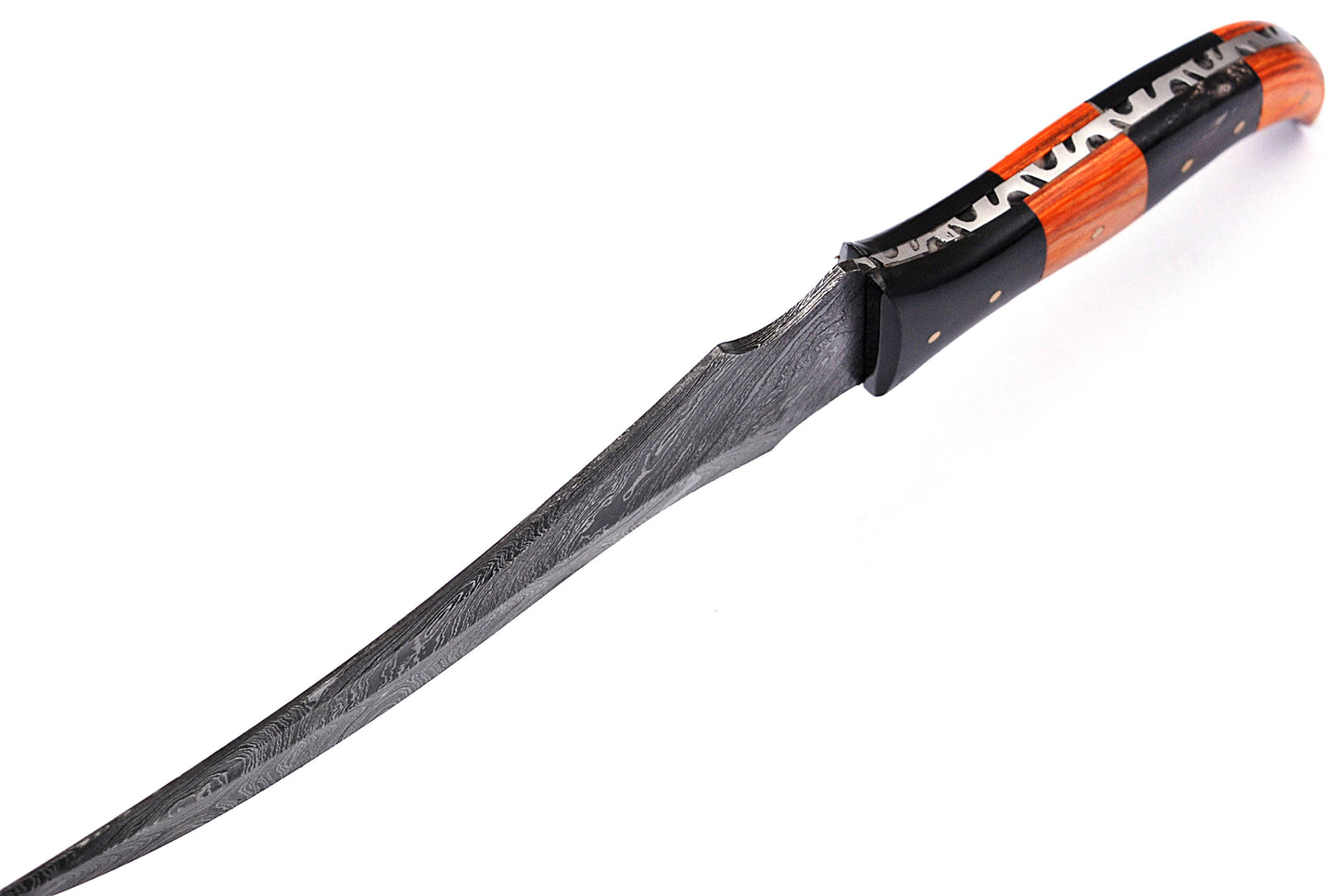 Custom forged Damascus steel handmade Hunting Knife Personalized Camping tool Groomsman Gift, Gifts For Men, Gift for dad, Outdoor Gift for Husband
