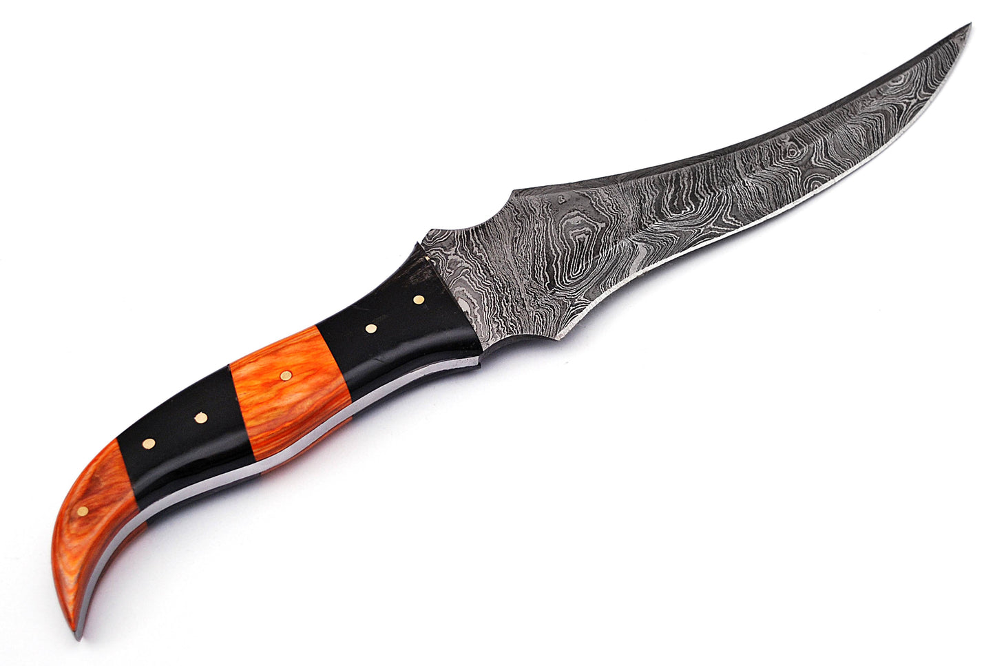Custom forged Damascus steel handmade Hunting Knife Personalized Camping tool Groomsman Gift, Gifts For Men, Gift for dad, Outdoor Gift for Husband