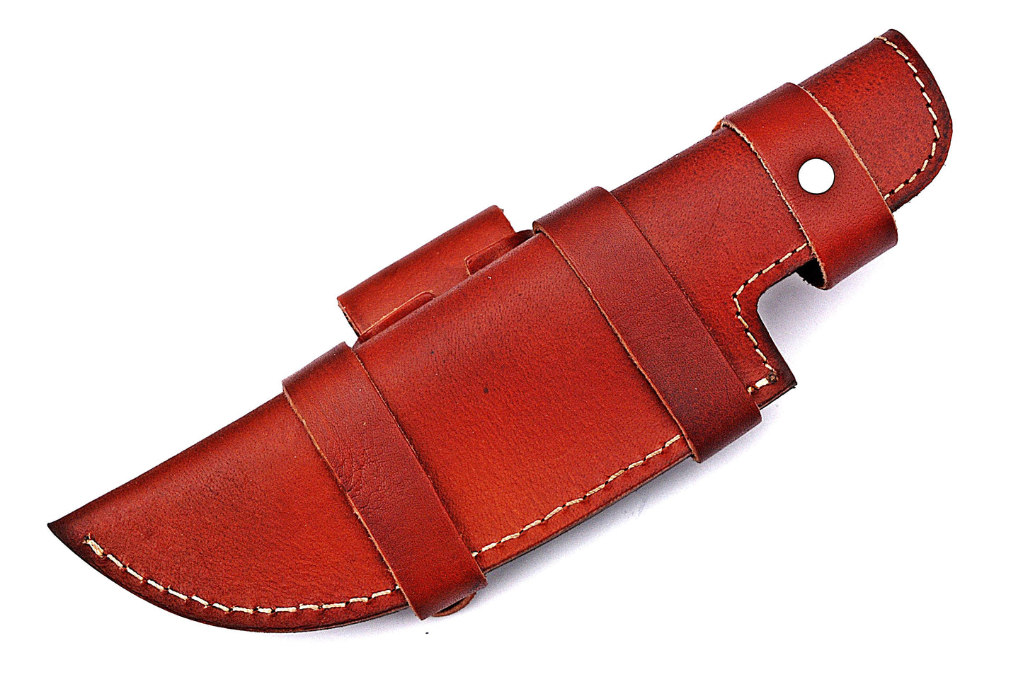 Premium Handmade Cowhide Leather Sheath Black for Bush craft Camping Hunting Knives Gift