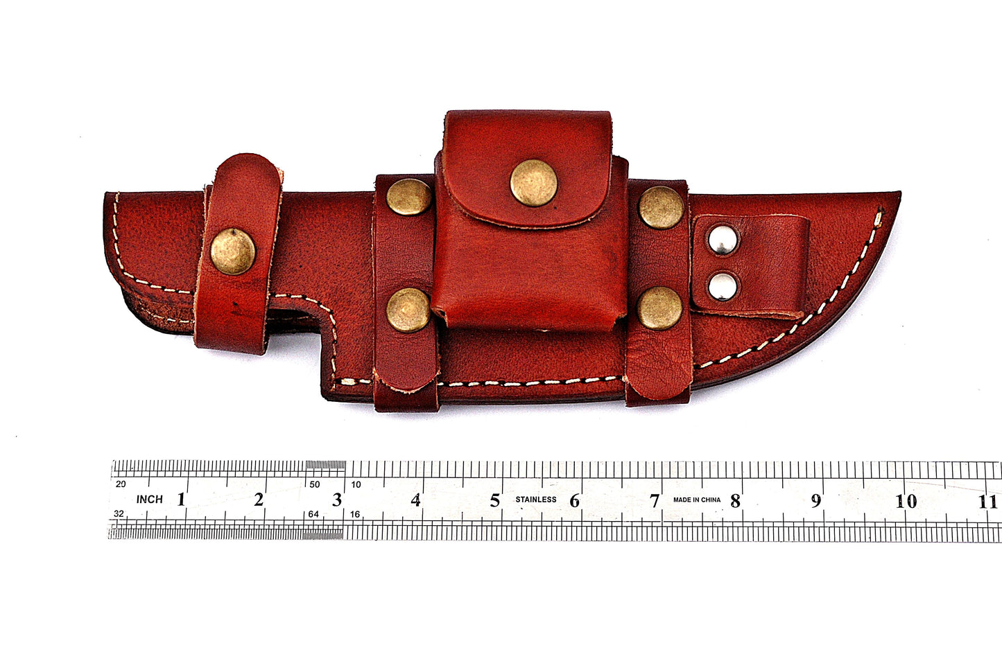 Premium Handmade Cowhide Leather Sheath Black for Bush craft Camping Hunting Knives Gift