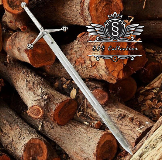 Claymore Sword J2 steel Highland Claymore Medieval Sword, Personalized gift, Tanto sword, wedding gift, , Father’s Day present