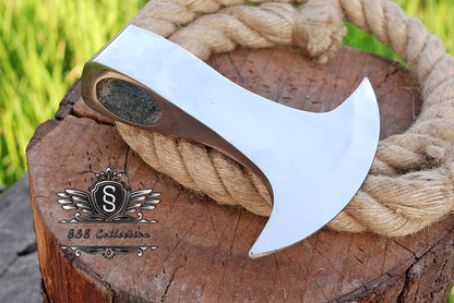 Axe, Custom Gift Hand Forged Steel VIKING AXE  Head, Wedding Gift, Axes Best Birthday & Anniversary Gift For Him