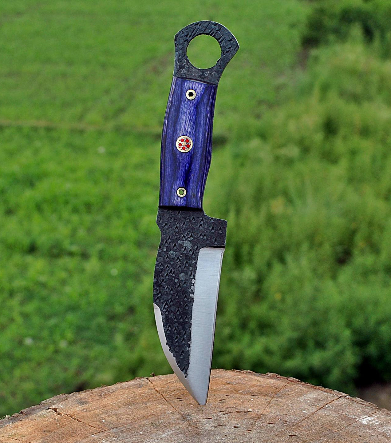 Custom forged Carbon steel handmade Hunting Skinner Knife Personalized Camping tool Groomsman Gift, Gifts For Men, Gift for dad, Outdoor Gift for Husband