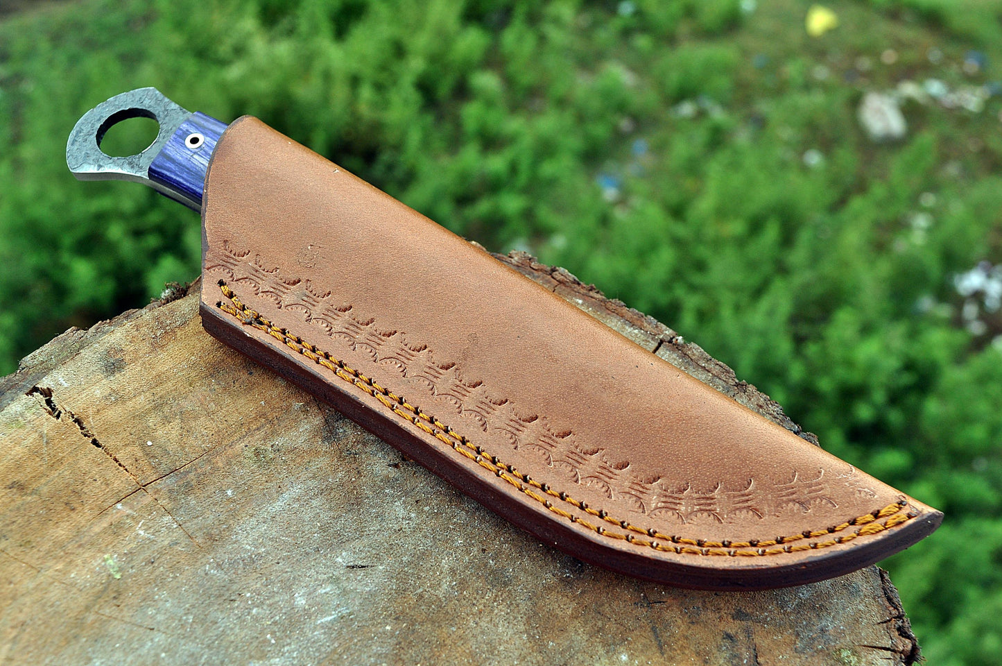 Custom forged Carbon steel handmade Hunting Skinner Knife Personalized Camping tool Groomsman Gift, Gifts For Men, Gift for dad, Outdoor Gift for Husband